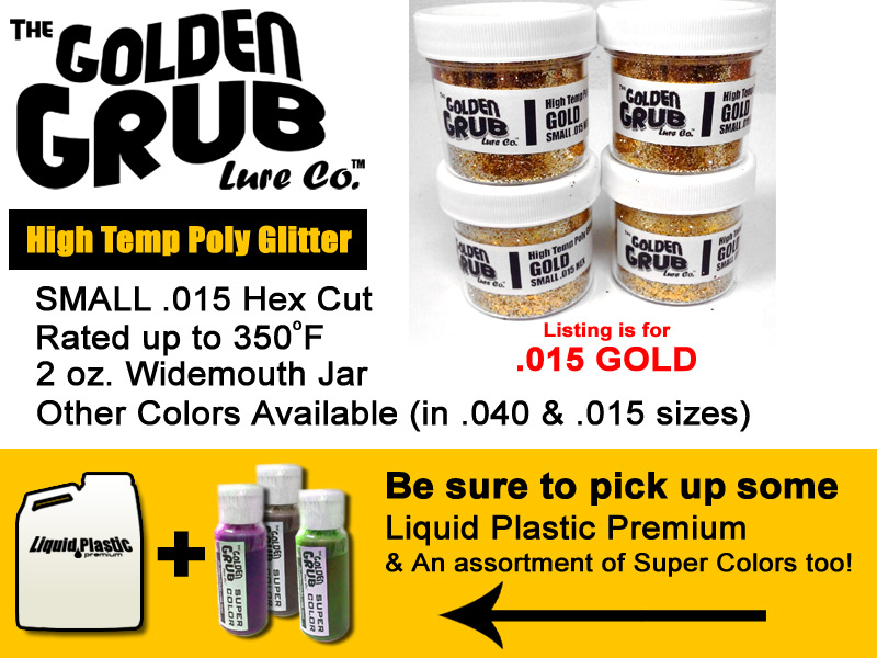 Golden Grub High Temp Poly Glitter